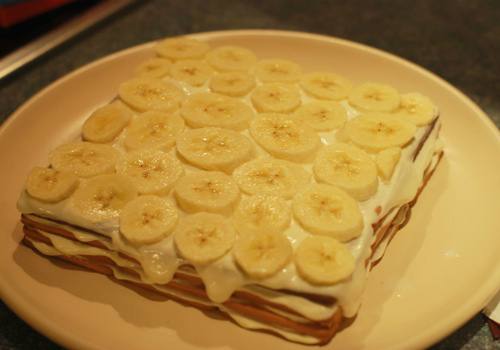 банановый тортик