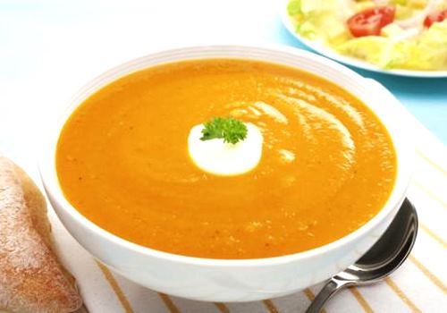 крем-суп овощной