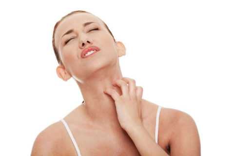 Зуд может быть признаком аллергии на аскорбиновую кислоту