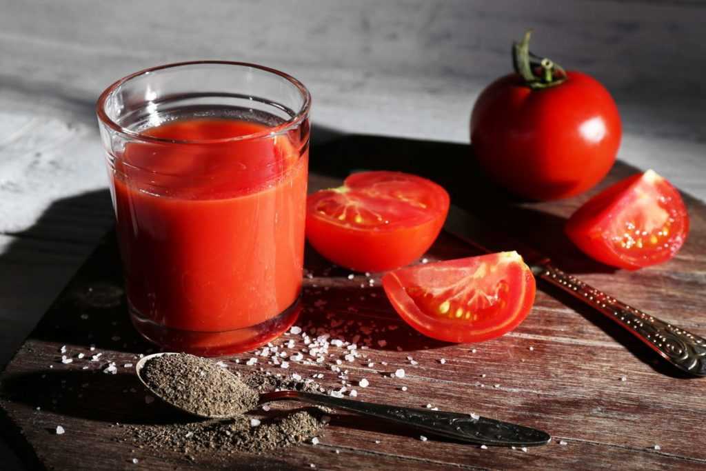 Сок из свежих томатов